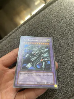 Blue-Eyes Ultimate Dragon JMP-EN005 Limited Edition Secret Rare Yugioh - Image 3