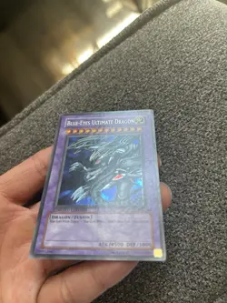 Blue-Eyes Ultimate Dragon JMP-EN005 Limited Edition Secret Rare Yugioh - Image 4