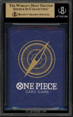 One Piece CCG Shanks Romance Dawn Japanese Manga Alternate Art OP01-120 BGS 9.5 - Image 2