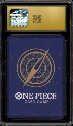 One Piece CCG Monkey.D.Luffy 3rd Ann. 3 Brothers Promo ST01-012 CGC 10 Pristine - Image 2