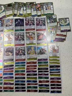 LOT OF 180 One Piece Op15 + Eb04 Cards Bulk Bundle English MASSIVE MINT Starter - Image 4