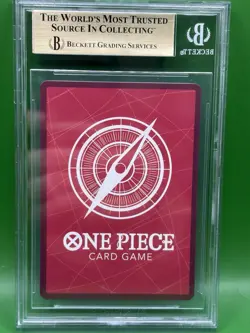 2025 ONE PIECE PROMOS BVB X ONE PIECE MATCH DAY 2025 #003 MONKEY D. LUFFY BGS 10 - Image 2