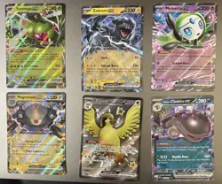 Mix Lot Rare Pokemon EX 6 Card Lot featuring Shiny Pidgeot - Image 1