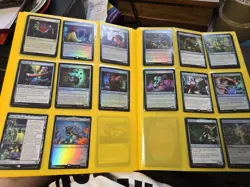 Flexxfolio 9-Pocket Binder Forest MTG Teenage Mutant Ninja Turtles TMNT w/ Cards - Image 5