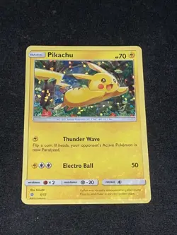 Pokemon TCG Pikachu McDonalds Promos 5/12 Holo Promo Pokemon Card - Image 1