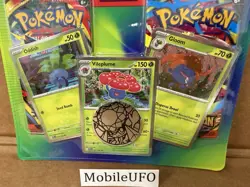 Pokemon TCG: Enhanced 2-Pack Blister Oddish Vileplume Gloom Promo Cards SEALED - Image 2