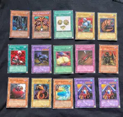 Yu-Gi-Oh! 15 Card Lot - Various Sets (2002-2006 Era) - Image 1
