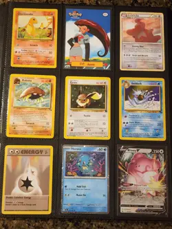 Pokemon Card Lot Vintage WOTC Modern Binder Collection Holos Ultra Rares Topps - Image 2