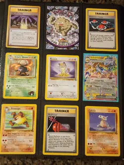 Pokemon Card Lot Vintage WOTC Modern Binder Collection Holos Ultra Rares Topps - Image 4