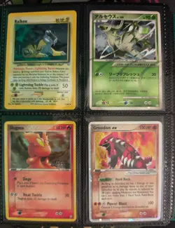 🍓 Binder Lot of 100 Vintage Pokemon Cards Collection-Groudon Ex & more!! - Image 2