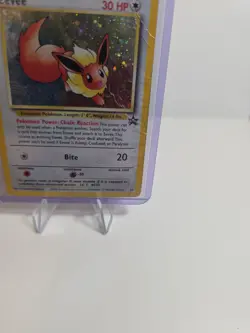 Pokemon Eevee #11 WOTC Blackstar Promo Card - Damaged - Image 5