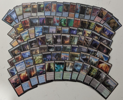 Magic the Gathering 93 Card LOT - Foil/Non-Foil - Magic TCG NM/LP - SEE PICS! - Image 1