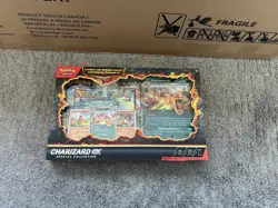 Pokemon Charizard ex Special Collection Box English TCG Promo Oversize Card - Image 1