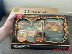 Pokemon Charizard ex Special Collection Box English TCG Promo Oversize Card - Image 4