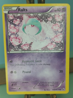 Pokemon Ralts RC8/RC25 Holo Legendary Treasures: Radiant Collection Card TCG - Image 1