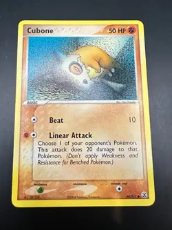 Pokemon EX Fire Red Leaf Green Cubone Card 60/112 Non Holo Common - Image 1