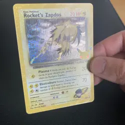 Rocket's Zapdos Pokemon TCG Celebrations Classic Set 15/132 Rare Holo Card - Image 4
