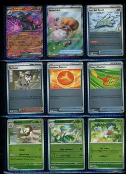 Pokemon TCG Binder Card Lot Perfect Order X154 Cards - Hit, Reverse , Holo, Bulk - Image 2