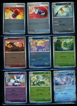 Pokemon TCG Binder Card Lot Perfect Order X154 Cards - Hit, Reverse , Holo, Bulk - Image 4