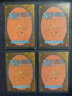 Magic the Gathering MTG x4 Urza´s Power Plant Signed Chronicles Tedin - Image 2
