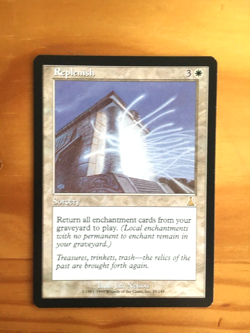 Mtg Carte Magic Urza's Destiny Replenish English NM - Image 1