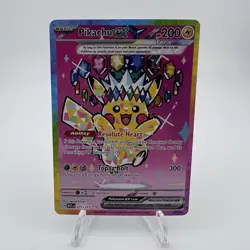 Pokemon TCG Pikachu ex 277/217 Ascended Heroes SIR Pack Fresh - Image 1