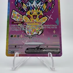 Pokemon TCG Pikachu ex 277/217 Ascended Heroes SIR Pack Fresh - Image 2