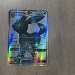 Pokemon Umbreon GX SV69/SV94 Hidden Fates Shiny Vault Full Art Holo Rare 200 HP - Image 4