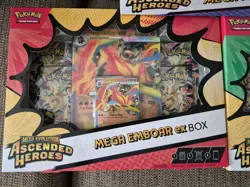 Pokemon TCG - Mega Evolution Ascended Heroes Mega EX Box | Set Of 3 - Image 2