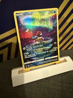 Pokemon TCG Keldeo Crown Zenith Galarian Gallery GG07/GG70 Full Art (NM) - Image 2