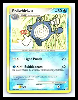 💥 POLIWHIRL - 115/146 Legends Awakened - Pokemon TCG - 2008 - Image 1