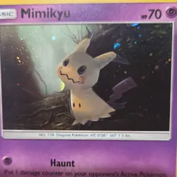 Mimikyu SM29 Promo Holo Basic 70 HP English Mitsuhiro Arita The Pokemon Company - Image 2
