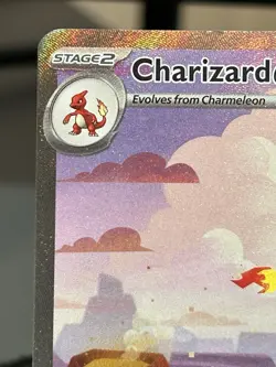 Pokemon Charizard ex Special Illustration Rare Holo 199/165 330 HP S&V 151 - Image 4