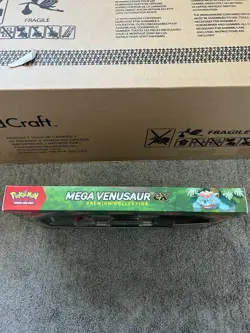 Pokemon Mega Venusaur EX Premium Collection Promo Booster Collectors Box English - Image 3