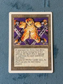 The Rack, Revised Edition, Magic the Gathering MTG - Image 1