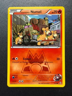 2015 Pokemon TCG XY Double Crisis -Team Magma's Numel- Common 1/34 - Image 1