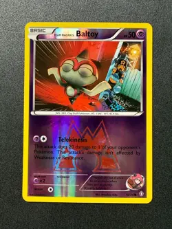 2015 Pokemon TCG XY Double Crisis -Team Magma's Baltoy- Reverse Holo C 10/34 - Image 1