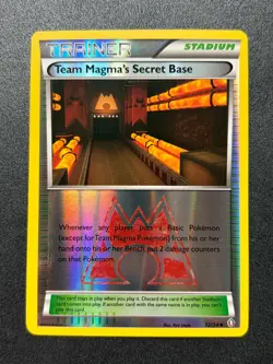 2015 Pokemon TCG XY Double Crisis-Team Magma's Secret Base-Reverse Holo UC 32/34 - Image 1