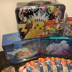 Pokemon Lot! 46 Packs Total, 1 Evolving Skies Pack, 1 Cosmic Eclipse Pack & More - Image 4