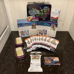 Pokemon Lot! 46 Packs Total, 1 Evolving Skies Pack, 1 Cosmic Eclipse Pack & More - Image 5