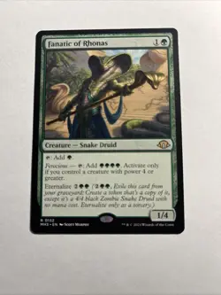 Fanatic of Rhonas - Modern Horizons 3 MTG Plus Bonus Rare!!! - Image 1