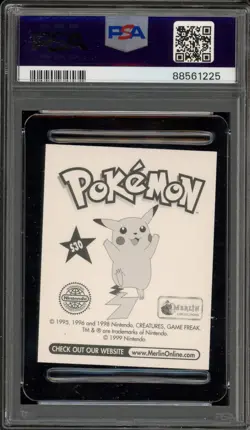 Pokemon Pikachu Merlin Prism #S30 PSA 9 Mint - Image 2