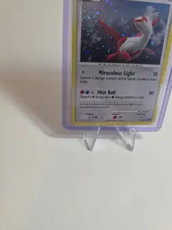 2008 Pokemon TCG Latias 003/017 POP Series 7 Rare Swirl Holo - Light Play - Image 5