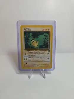 1999 Pokemon TCG Pikachu #27 Black Star Promo WOTC - Light Play+ - Image 1