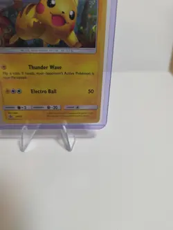 Pokemon TCG Pikachu SM76 Shining Legends Black Star Promo Holo - Light Play+ - Image 5