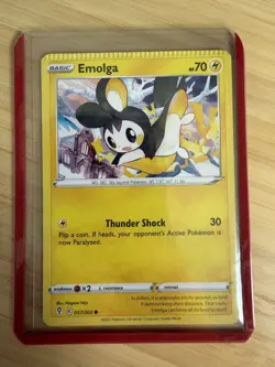 Pokemon TCG Error Lot x3 Miscut Crimp Misprint Slurpuff Emolga Trapinch Raw - Image 4