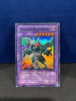 Yugioh - Gladiator Beast Gyzarus LODT-EN044 - Super Rare Unlimited LP - Image 1
