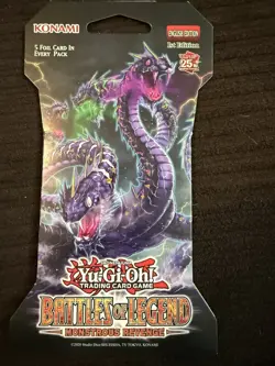 Yu-Gi-Oh! TCG Battles Of Legend Monstrous Revenge Booster Pack - Image 1