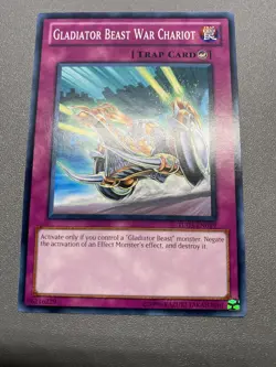 Yu-Gi-Oh! Gladiator Beast War Chariot Common Unlimited TU03-EN019 MP - Image 1