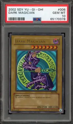 Yu-Gi-Oh! Dark Magician Starter Deck Yugi Unlimited Ultra Rare SDY-006 PSA 10 - Image 1